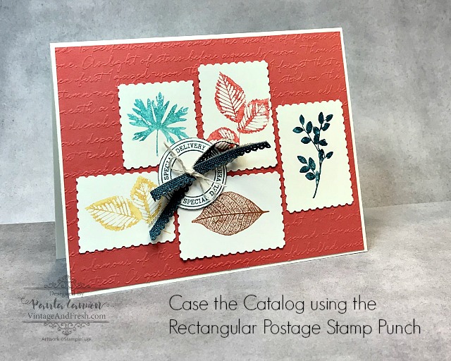 Case the Catalog with the Stampin' Up! Rectangular Postage Stamp Punch